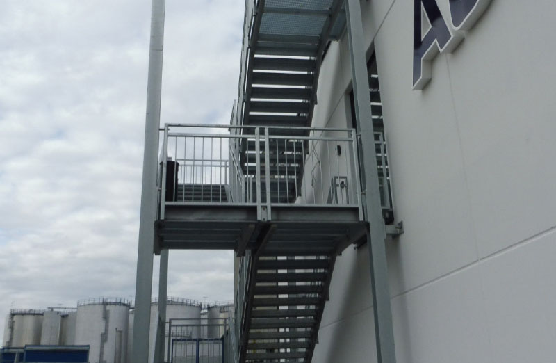 Stahltreppe Straubing